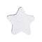 Craft Express 7" Black & White Star Sublimation Sequin Patches, 2ct.